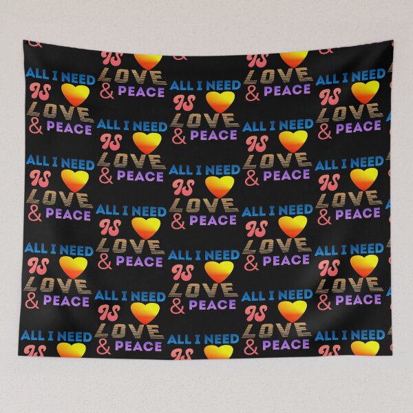 Item preview, All i need is love and peace designed and sold by KGN  CREATIVITY.