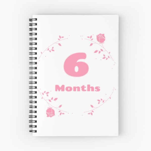 Item preview, Floral baby monthly milestone 6 months designed and sold by sully-boutique.