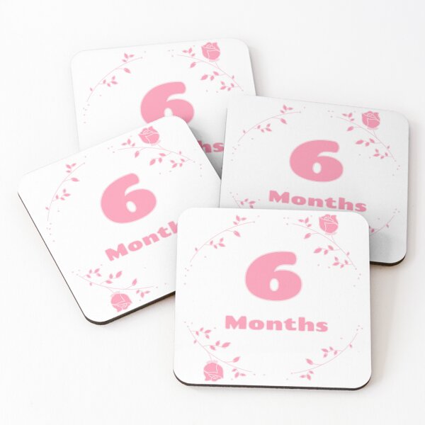 Item preview, Floral baby monthly milestone 6 months designed and sold by sully-boutique.