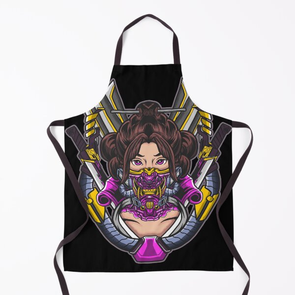 Item preview, mecha geisha cyberpunk designed and sold by haloayik.