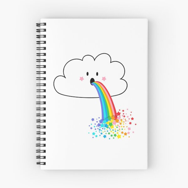 Item preview, Pukin’ Rainbows designed and sold by BlackbirdCC.