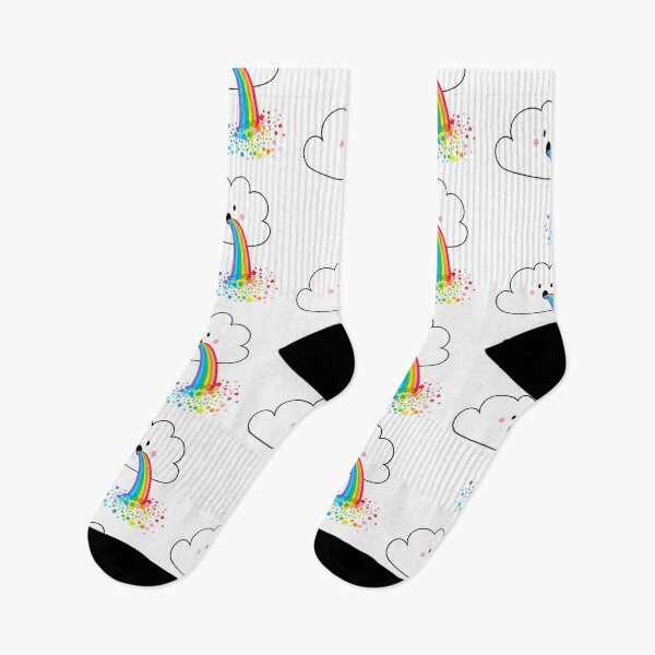 Item preview, Pukin’ Rainbows designed and sold by BlackbirdCC.