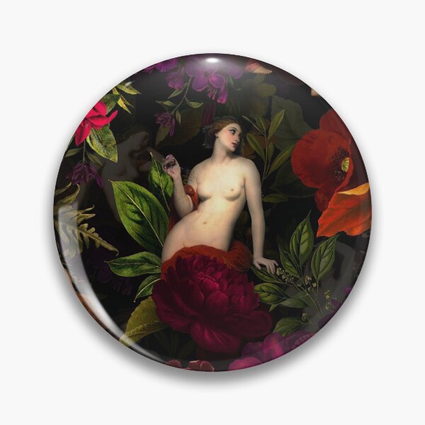 Item preview, Antique Nymphs In Vintage Flower Botanical Night Garden Nightgarden designed and sold by UtArt.