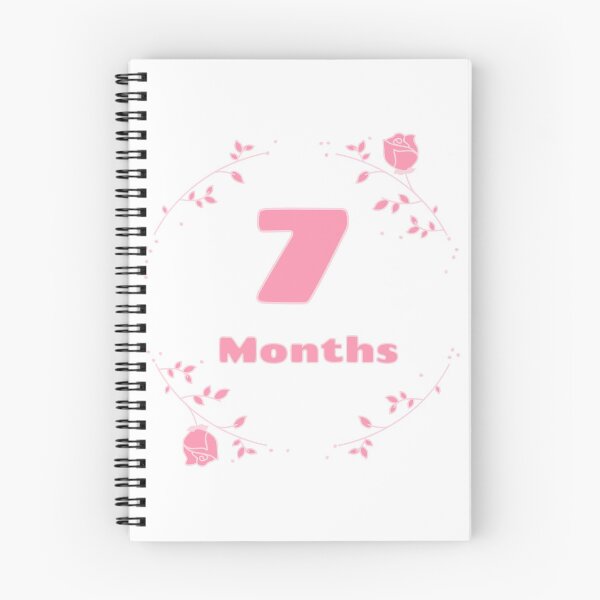 Item preview, Floral baby monthly milestone 7 months designed and sold by sully-boutique.