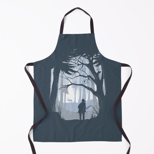 Item preview, Illustration of an archer hunting deer in the heatless forest designed and sold by 42youbest.