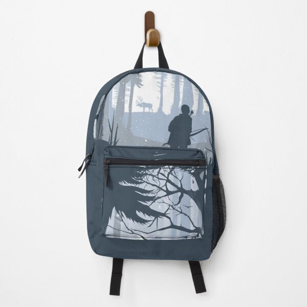 Item preview,  Illustration of an archer hunting deer in the heatless forest designed and sold by 42youbest.
