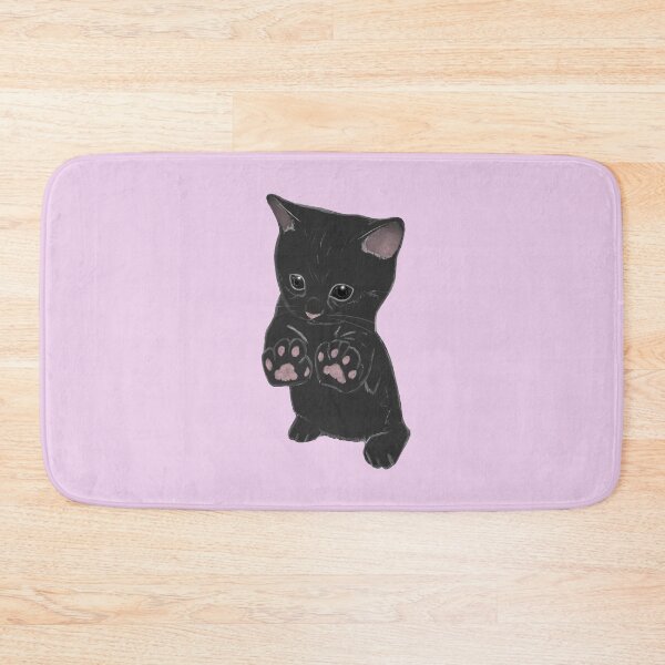 Item preview, Black Cat Showing Paws designed and sold by scorpiolane.