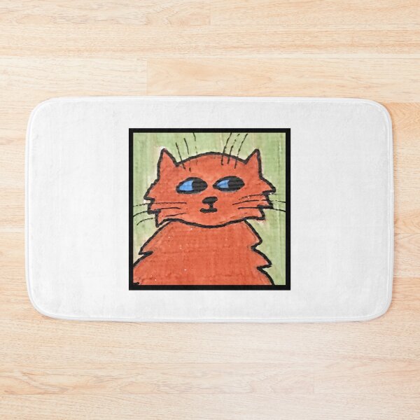 Item preview, Whimsical Cat Portrait #11 designed and sold by ErinBrieArt.