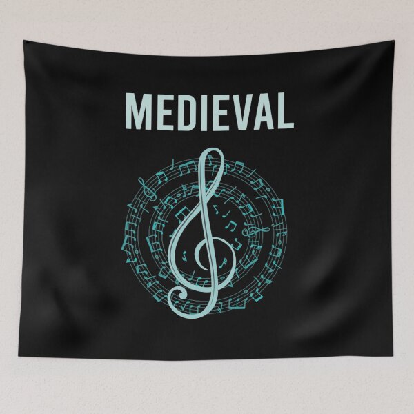Item preview, Medieval T-ShirtMusic Note Circle Medieval designed and sold by GongLake.