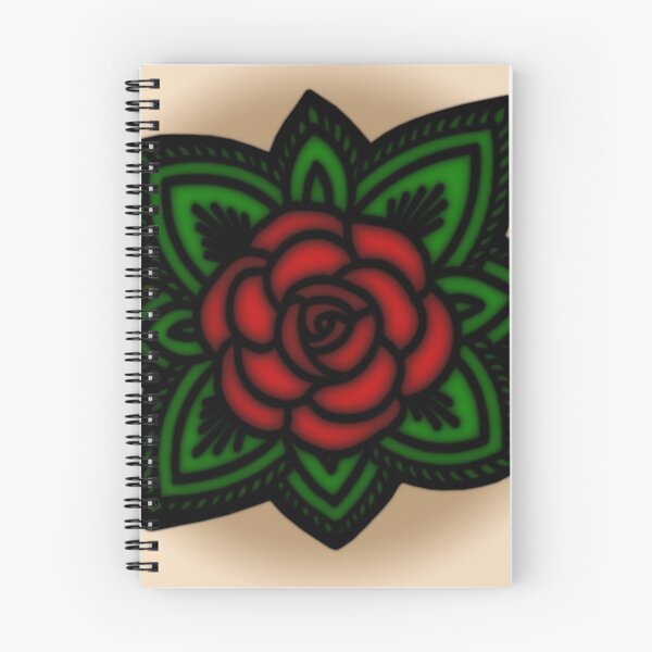 Item preview, Old School Rose Tattoo designed and sold by sirglennbo.