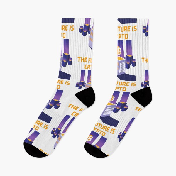Item preview, The Future Is Crypto-White Background  designed and sold by Trendi61.