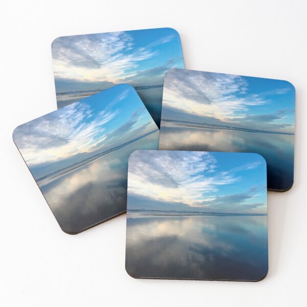 Item preview, Ocean Shores Beach, Washington Sky Reflecting on Shallow Water designed and sold by Sheila Pressley.