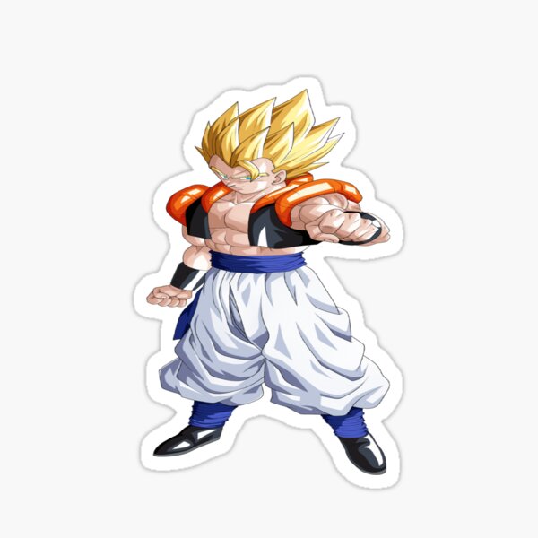 Gogeta SSJ5 (Tricking) Sticker by matthieu jouannet