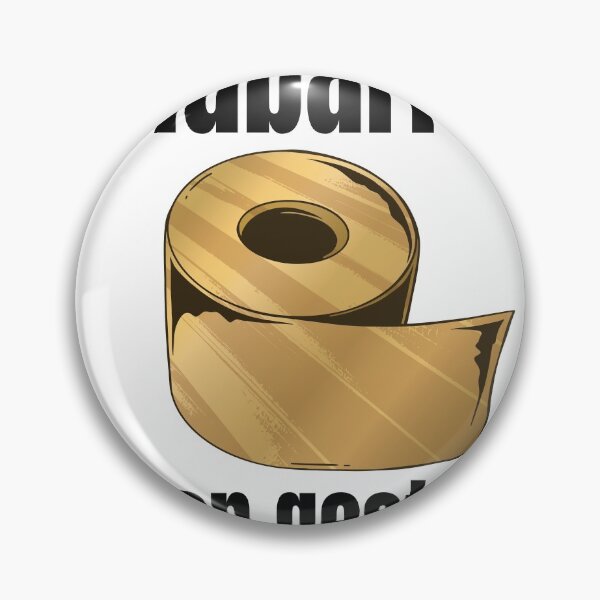 Item preview, Gold toilet paper pandemic coronavirus virus saying gift designed and sold by carlos-ideas.