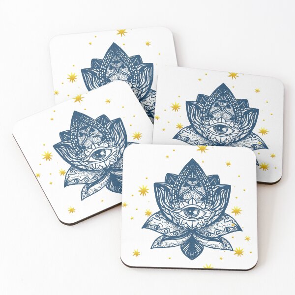 Item preview, The sacred lotus designed and sold by Mantra-tshirt.