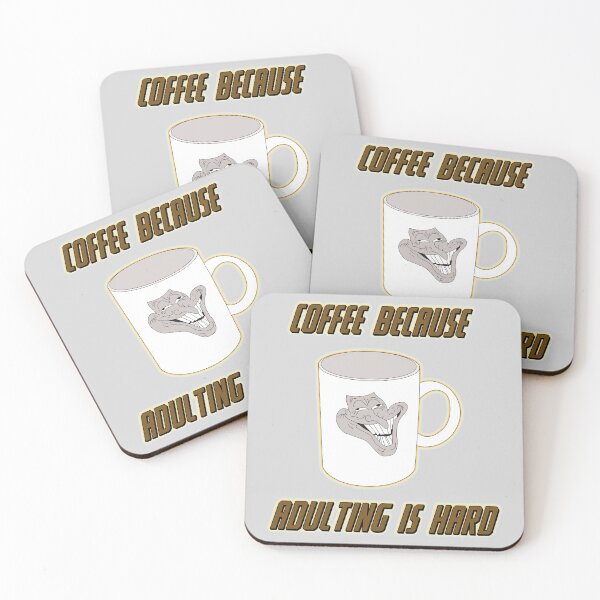 Item preview, Coffee Because Adulting Is Hard designed and sold by aventi24.