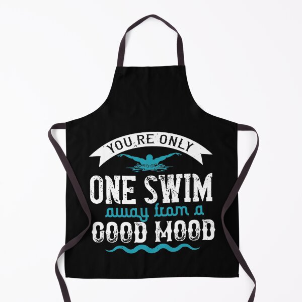 Item preview, You're Only One Swim Away From A Good Mood designed and sold by GoodVibeDesign.