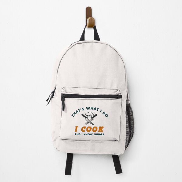 Item preview, That's What I Do, I Cook and I Know Things - Funny Chef Equipments and Text Humor designed and sold by leo121687.