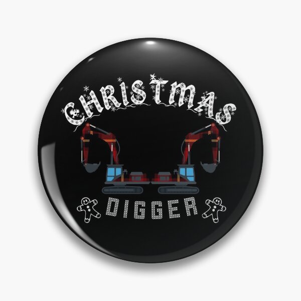 Item preview, Copy of Christmas Digger - excavator driver gift for Christmas designed and sold by emm-j.