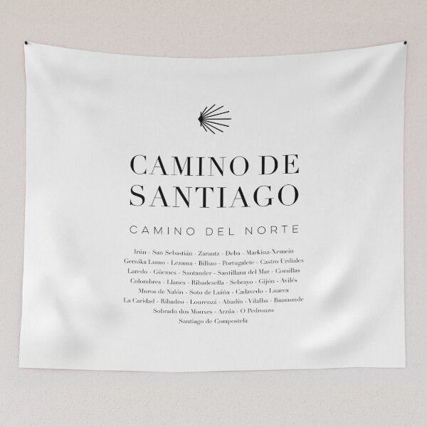 Item preview, Camino de Santiago - Camino del Norte designed and sold by wisemagpie.