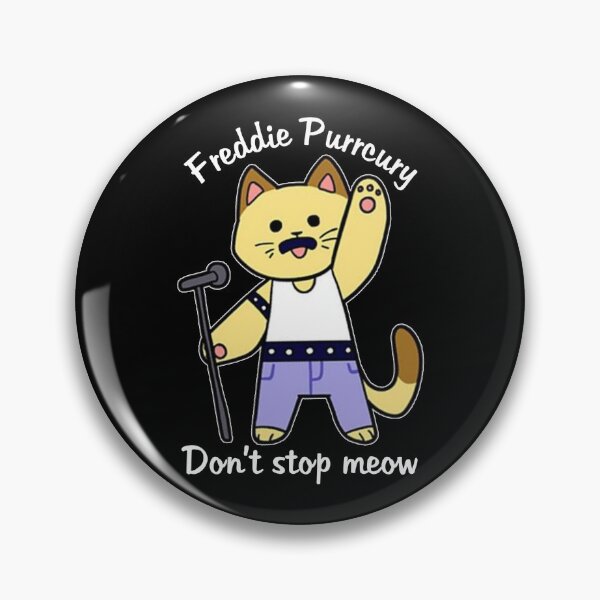 Item preview, Fredie Don't Stop Meow Purrcury designed and sold by DaviesstaceyTom.