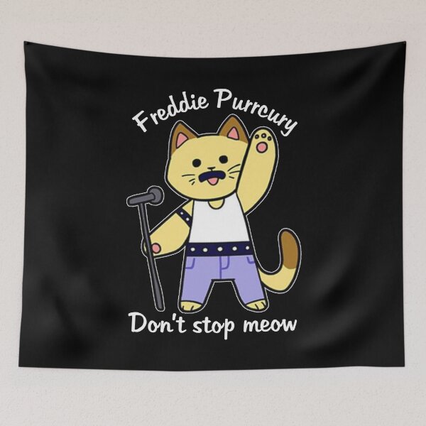 Item preview, Fredie Don't Stop Meow Purrcury  designed and sold by DaviesstaceyTom.