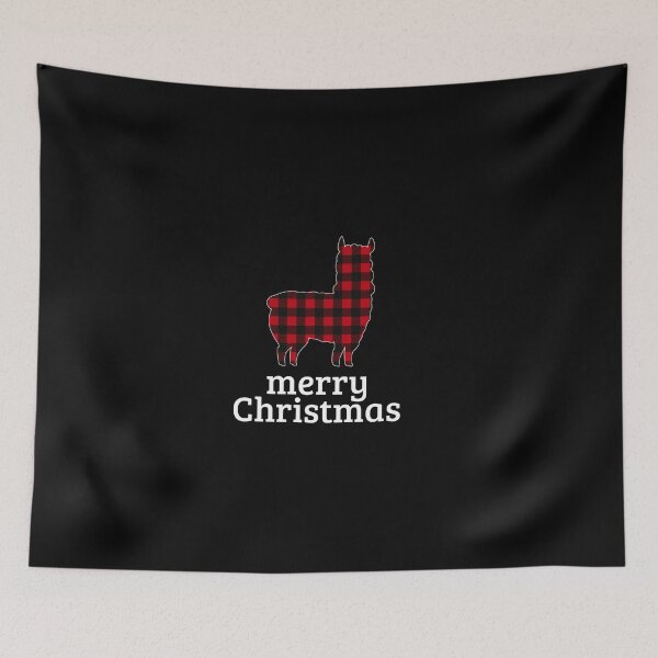 Item preview, Llama Merry Christmas designed and sold by Alex Cuttell.
