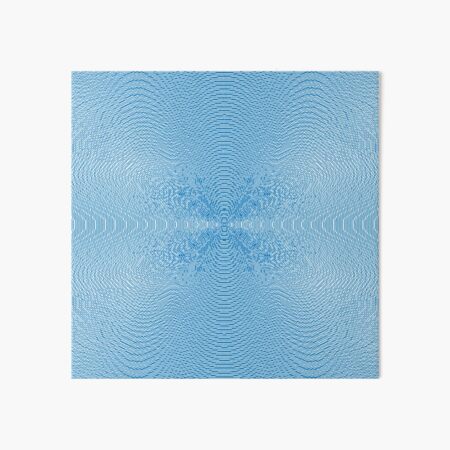 Blue Pattern Art Board Print