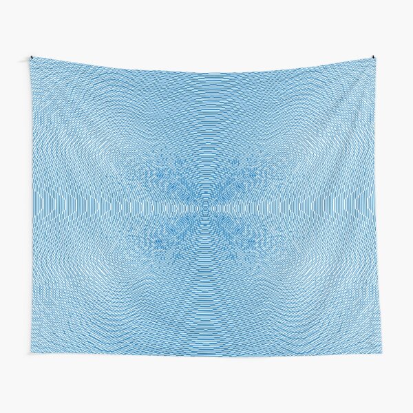 Blue Pattern Tapestry