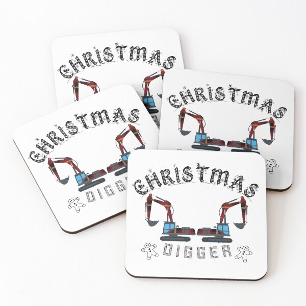 Item preview, Copy of copy from Christmas Digger - excavator driver gift for Christmas designed and sold by emm-j.