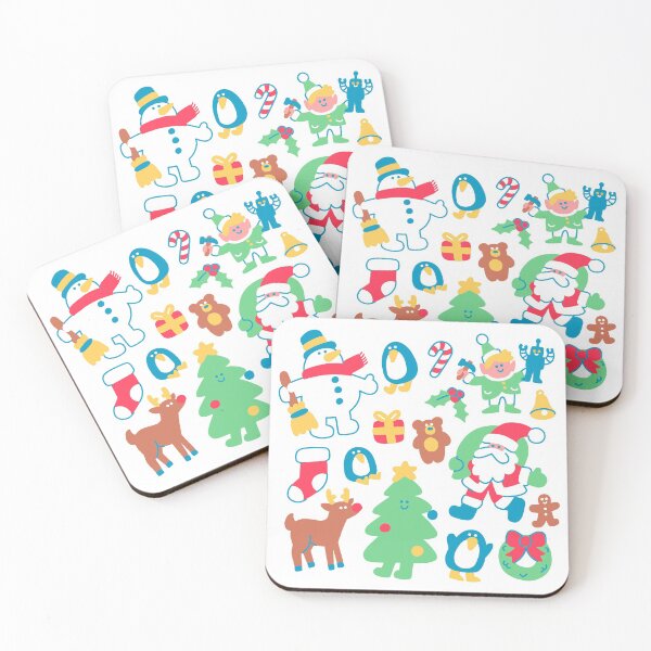 Item preview, Christmas Friends Pattern designed and sold by obinsun.