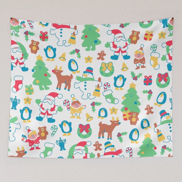 Item preview, Christmas Friends Pattern designed and sold by obinsun.