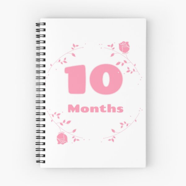 Item preview, Floral baby monthly milestone 10 months designed and sold by sully-boutique.