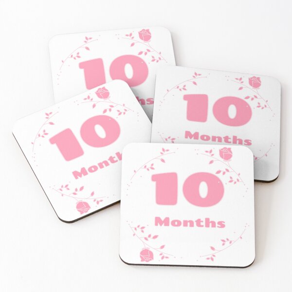 Item preview, Floral baby monthly milestone 10 months designed and sold by sully-boutique.