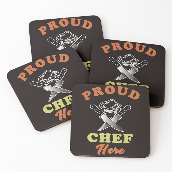 Item preview, Proud Chef Here - Cool Chef Equipments and Text Effects Gift designed and sold by leo121687.