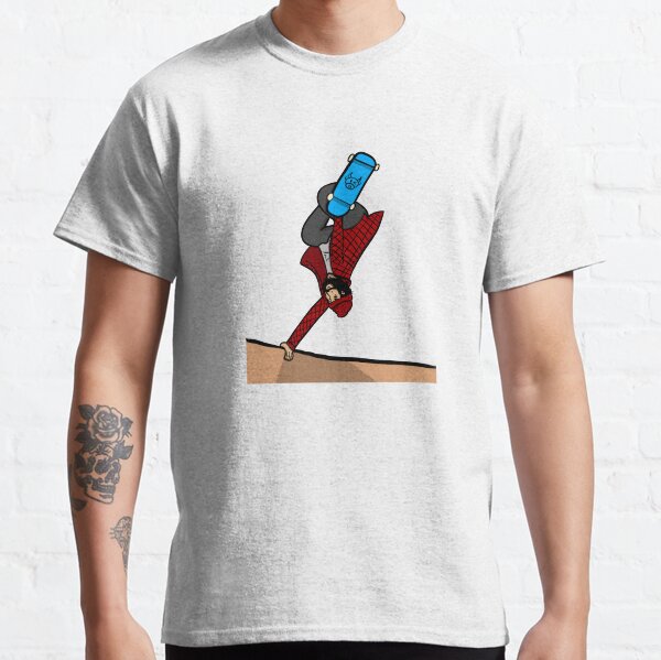 Paul Bunyan Skateboard (with Babe) Classic T-Shirt