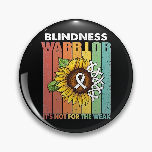 Item preview, Blindness Warrior It's Not For The Weak designed and sold by RunningShop.
