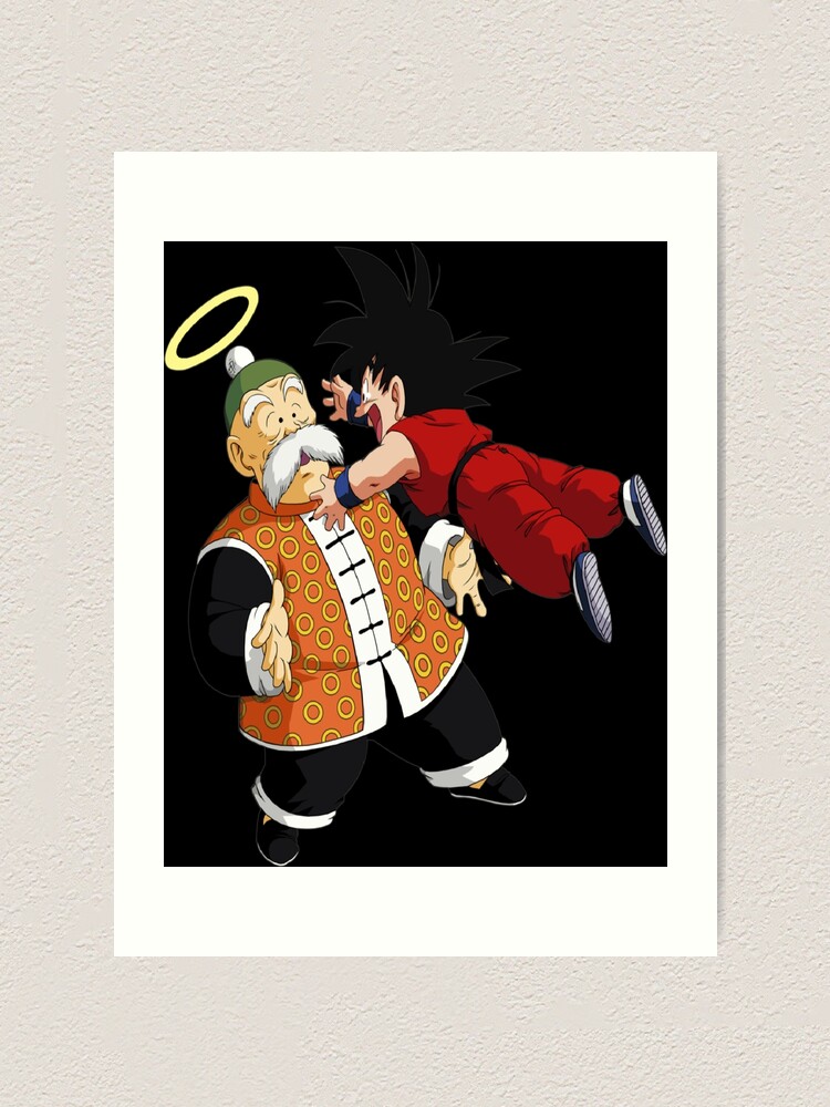 Son Goku Child Art Board Print by matthieu jouannet