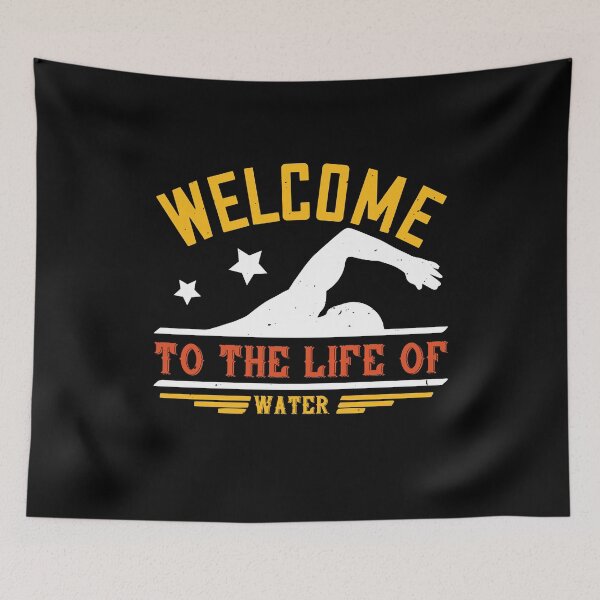 Item preview, Welcome To The Life Of Water designed and sold by GoodVibeDesign.