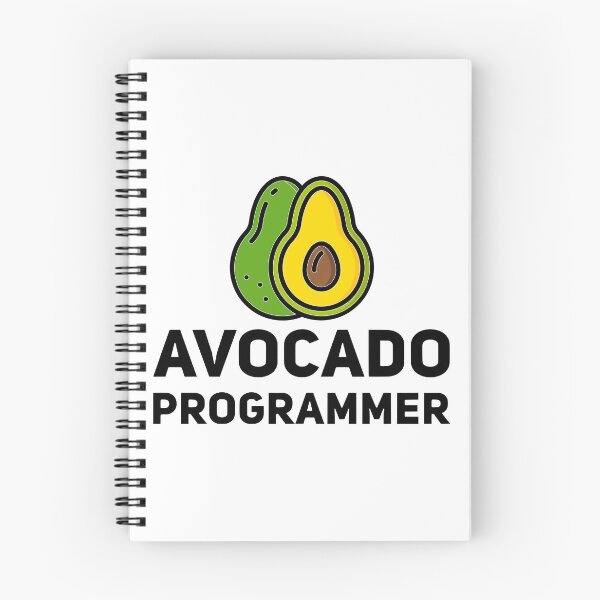 Artikelvorschau, Avocado-Programmierer (Farbe schwarz) entworfen und verkauft von Stornu2Ruedas.