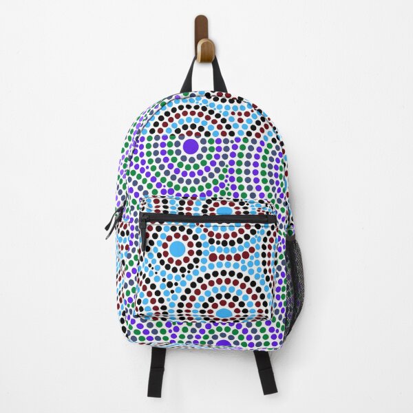 Item preview, Geomatric Line Pattern Design Square Blue Purple designed and sold by kyds.