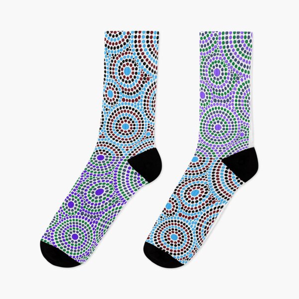 Item preview,  Geomatric Line Pattern Design Square Blue Purple designed and sold by kyds.