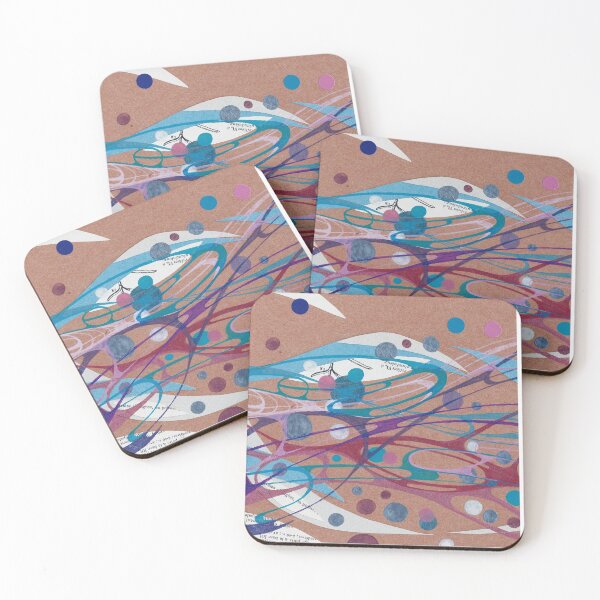 Item preview, DOTTIBE - Original handmade collage & inks fine art design  designed and sold by Azanza.
