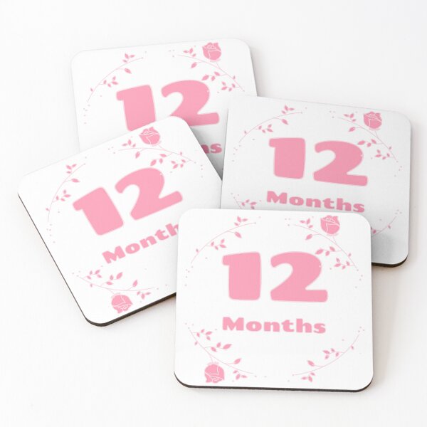 Item preview, Floral baby monthly milestone 12 months designed and sold by sully-boutique.