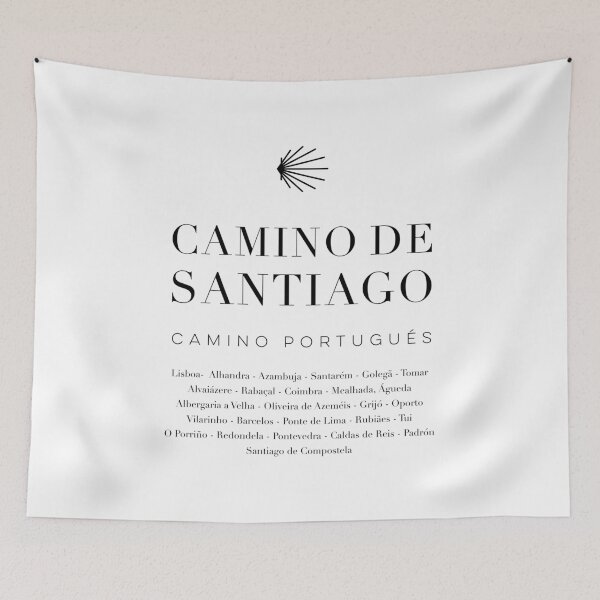 Item preview, Camino de Santiago - Camino Portugues designed and sold by wisemagpie.
