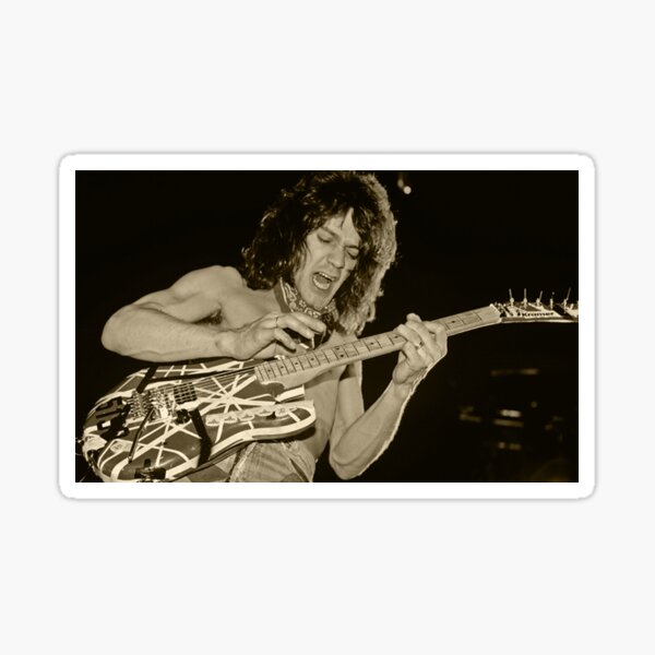 edie van hellen Sticker