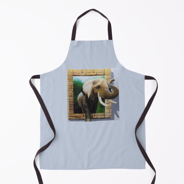 Item preview, Bold And Beautiful Elephant Escaping. Free The Elephant Print For People Who Want To Save The Elephants.. designed and sold by lduke47.