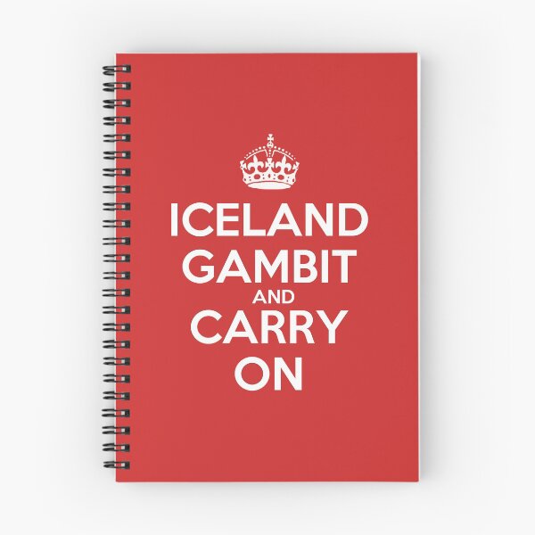 Item preview, Iceland Gambit and Carry On - Chess opening T-Shirt designed and sold by edygun.