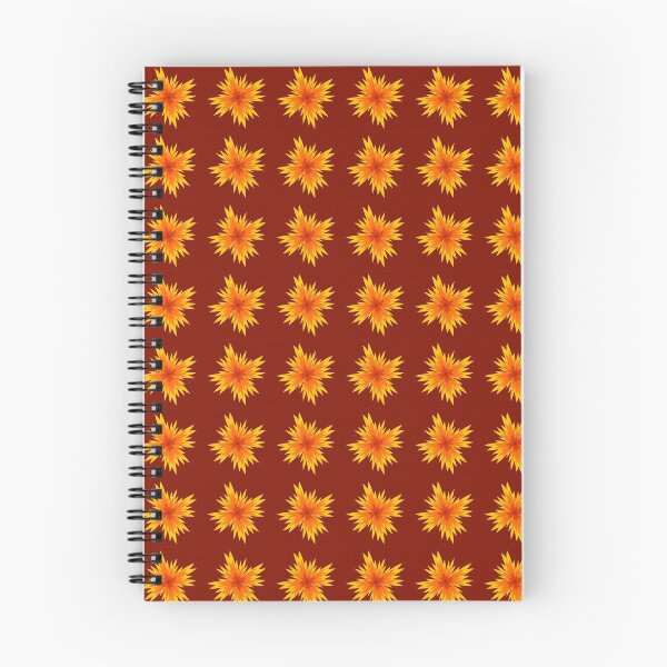 Aperçu de l'œuvre Fleur de feu - motif créée et vendue par HomeofPatterns.