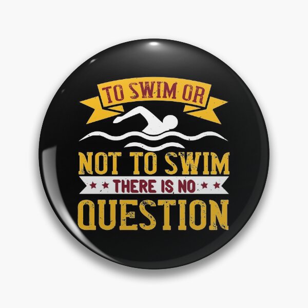 Item preview, To Swim Or Not To Swim designed and sold by GoodVibeDesign.